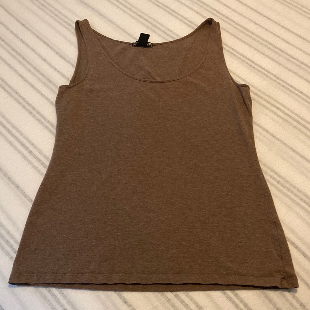 H&M Brown Tank Top for Women